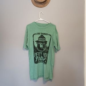 Smokey the bear tshirt